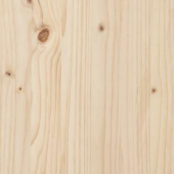 TV-Schrank 105x34x40 cm Massivholz Kiefer