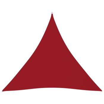 ARDEBO.de - Sonnensegel Oxford-Gewebe Dreieckig 3,6x3,6x3,6 m Rot
