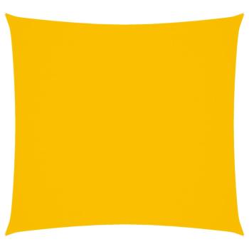 Sonnensegel Oxford-Gewebe Quadratisch 3,6x3,6 m Gelb