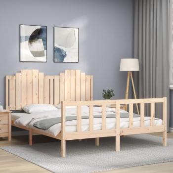 ARDEBO.de - Massivholzbett ohne Matratze 160x200 cm Kiefernholz