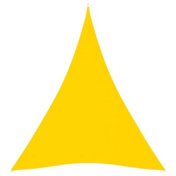 ARDEBO.de - Sonnensegel Oxford-Gewebe Dreieckig 3x4x4 m Gelb