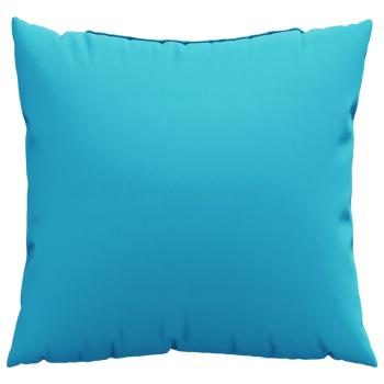 Zierkissen 4 Stk. Türkis 60x60 cm Stoff