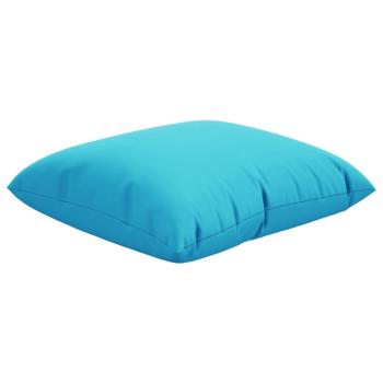 Zierkissen 4 Stk. Türkis 60x60 cm Stoff