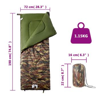 Schlafsack für Erwachsene Camping 3 Jahreszeiten