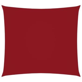 Sonnensegel Oxford-Gewebe Quadratisch 4,5x4,5 m Rot