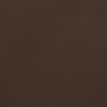 Sonnensegel Oxford-Gewebe Dreieckig 5x5x6 m Braun