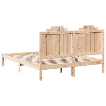 Massivholzbett Extra Lang ohne Matratze 160x220 cm