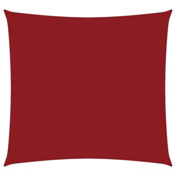 Sonnensegel Oxford-Gewebe Quadratisch 3,6x3,6 m Rot