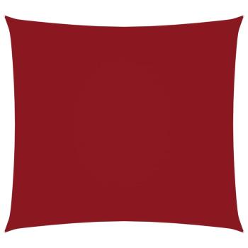 ARDEBO.de - Sonnensegel Oxford-Gewebe Quadratisch 7x7 m Rot