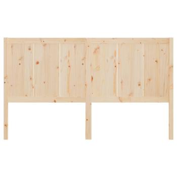 Kopfteil 205,5x4x100 cm Massivholz Kiefer