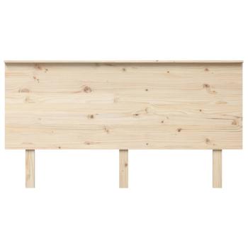 Kopfteil 154x6x82,5 cm Massivholz Kiefer