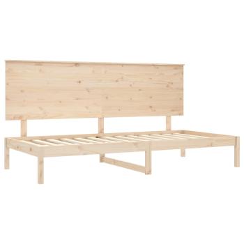 Tagesbett ohne Matratze 90x200 cm Massivholz Kiefer