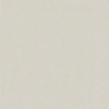 Sessel mit Hocker Creme 60 cm Samt