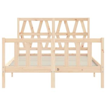 Massivholzbett ohne Matratze 140x190 cm Kiefernholz