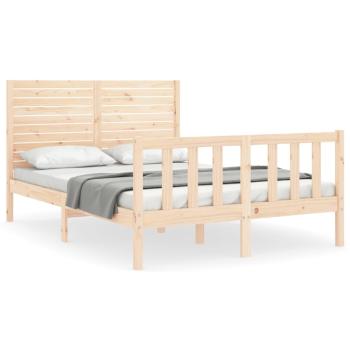 Massivholzbett ohne Matratze 140x190 cm Kiefernholz