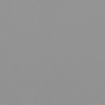 Palettenkissen 2-tlg. Grau Stoff