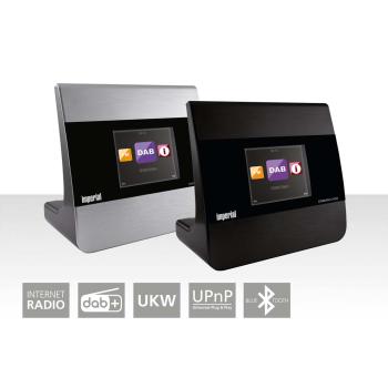 ARDEBO.de - DABMAN i400 Kompaktes Hybridradio DAB+ / FM / Internet / Bluetooth Schwarz