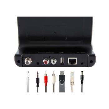 DABMAN i400 Kompaktes Hybridradio DAB+ / FM / Internet / Bluetooth Schwarz