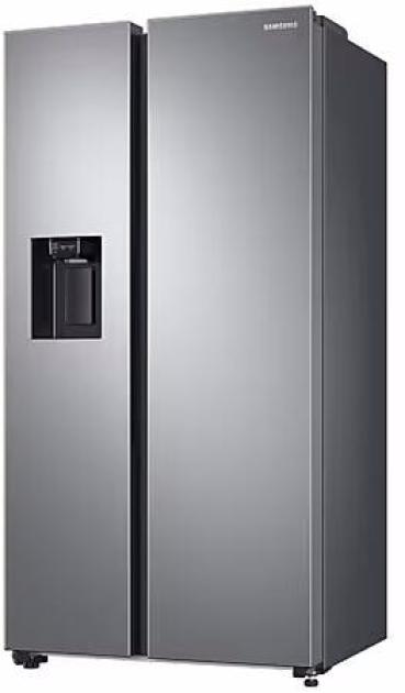 Samsung RS6GA854CSL/EG Side-by-Side Kombination, 91,2 cm breit, 635L, NoFrost+, Wassertank, Wasserspender, Eiswürfel, Crushed Ice, Twin Cooling, Edelstahloptik