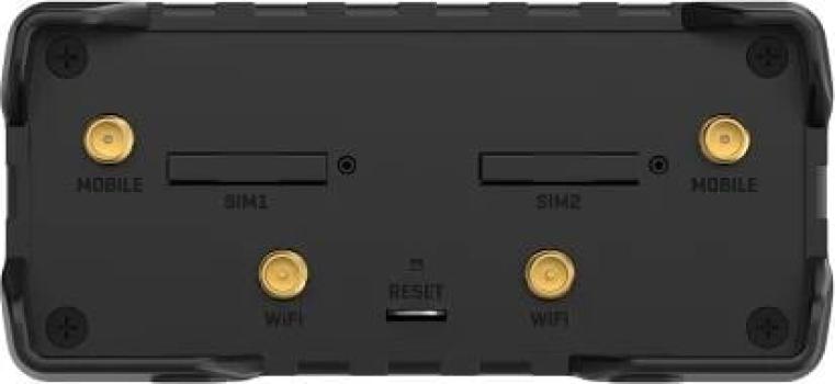 Teltonika RUT901 Mobilfunk-Router, 4G LTE, WLAN, DUAL-SIM mit Hotspot-Funktionalität, schwarz (RUT901000000)