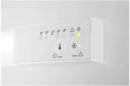 AEG OSC6N183ES Einbau Kühl-Gefrierkombination, Nischenhöhe 178 cm, 257 L, NoFrost, Schlepptür, TouchControl