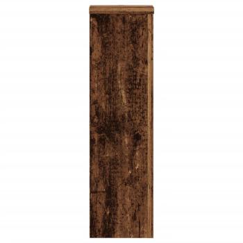 Pflanzenständer 2 Stk. Altholz-Optik 17x17x60 cm Holzwerkstoff