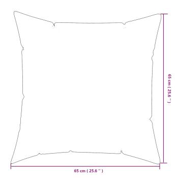 Zierkissen 4 Stk. Mehrfarbig 60x60 cm Stoff