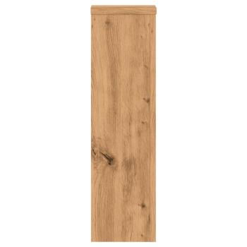 Pflanzenständer 2 Stk. Artisan-Eiche 17x17x60 cm Holzwerkstoff