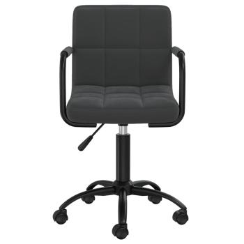 Bürostuhl Drehbar Schwarz Samt