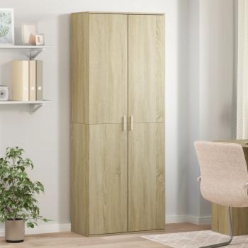 ARDEBO.de - Highboard Sonoma-Eiche 70x35x180 cm Holzwerkstoff
