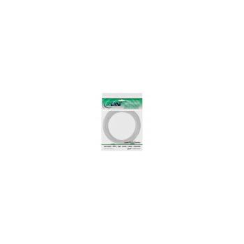 InLine® LWL Simplex Kabel, FTTH, LC/APC 8° zu LC/APC 8°, 9/125µm, OS2, 20m (88220)
