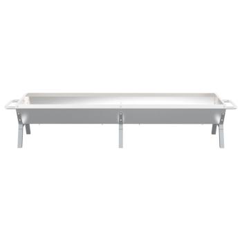 Grill Silbern 158x42x31 cm Edelstahl