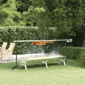 ARDEBO.de - Rotisserie-Grill Automatisch Edelstahl