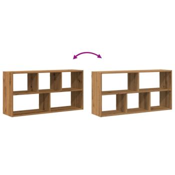 Wandregal Artisan-Eiche 100x25x50 cm Holzwerkstoff