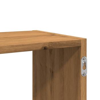 Wandregal Artisan-Eiche 100x25x50 cm Holzwerkstoff