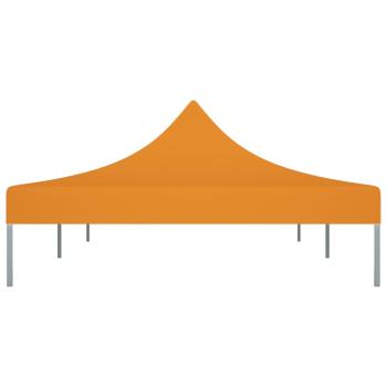 Partyzelt-Dach 6x3 m Orange 270 g/m²