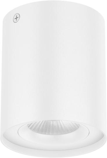 ARDEBO.de EVN Deckenanbau, kardanisch schwenkbar, rund, IP20, 200-240V, 10W, 3000K, 900lm, weiß (ALS20100102)