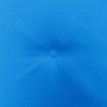 Gartenstuhl-Kissen 4 Stk. Blau 40x40x3 cm Oxford-Gewebe