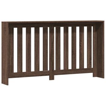 Heizkörperverkleidung Eichen-Optik 149x20x82 cm Holzwerkstoff