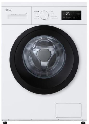 ARDEBO.de LG F4WB2095 9kg Frontlader Waschmaschine, 60 cm breit, 1400 U/Min, AquaStop, Kindersicherung, Waschmitteldosierung, Nachlegefunktion, weiß