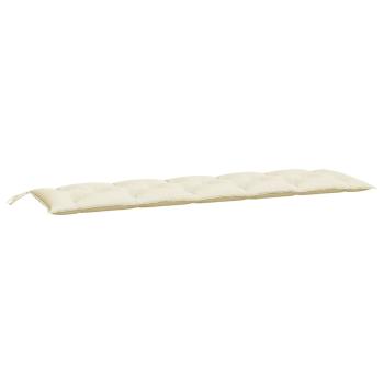 Gartenbank-Auflage Creme 180x50x7 cm Oxford-Gewebe