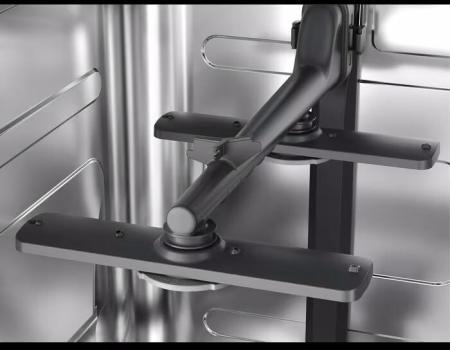 AEG FSE73427P Vollintegrierter Geschirrspüler, 45 cm breit, 9 Maßgedecke, Aqua Control, BeamOnFloor, 7 Spülprogramme, 3 Temperaturen