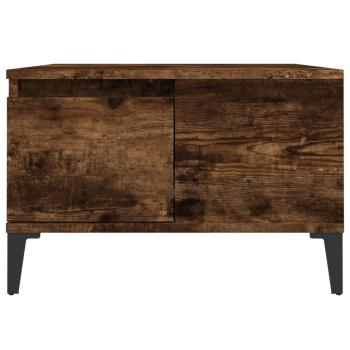 Couchtisch Räuchereiche 55x55x36,5 cm Holzwerkstoff