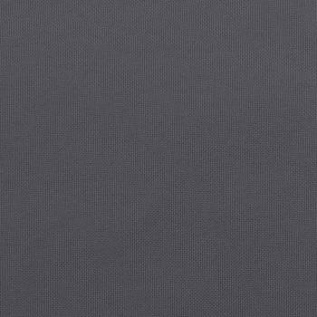 Palettenkissen Anthrazit 80x40x12 cm Stoff
