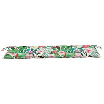 Gartenbank-Auflage Mehrfarbig 150x50x7 cm Oxford-Gewebe