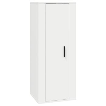ARDEBO.de - 4-tlg. TV-Schrank-Set Weiß Holzwerkstoff