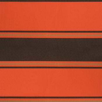 Elektrische Markise mit Kurbel Orange und Braun 3,5x2,5 m