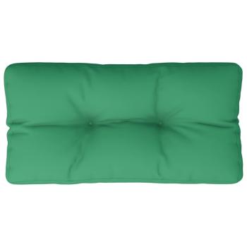 Palettenkissen Grün 80x40x12 cm Stoff