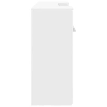 Empfangstheke Weiß 200x50x103,5 cm Holzwerkstoff