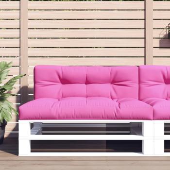 ARDEBO.de - Palettenkissen Rosa 120x40x12 cm Stoff